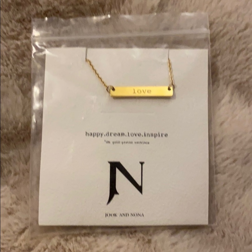 COPY - Jook and Nona Love necklace